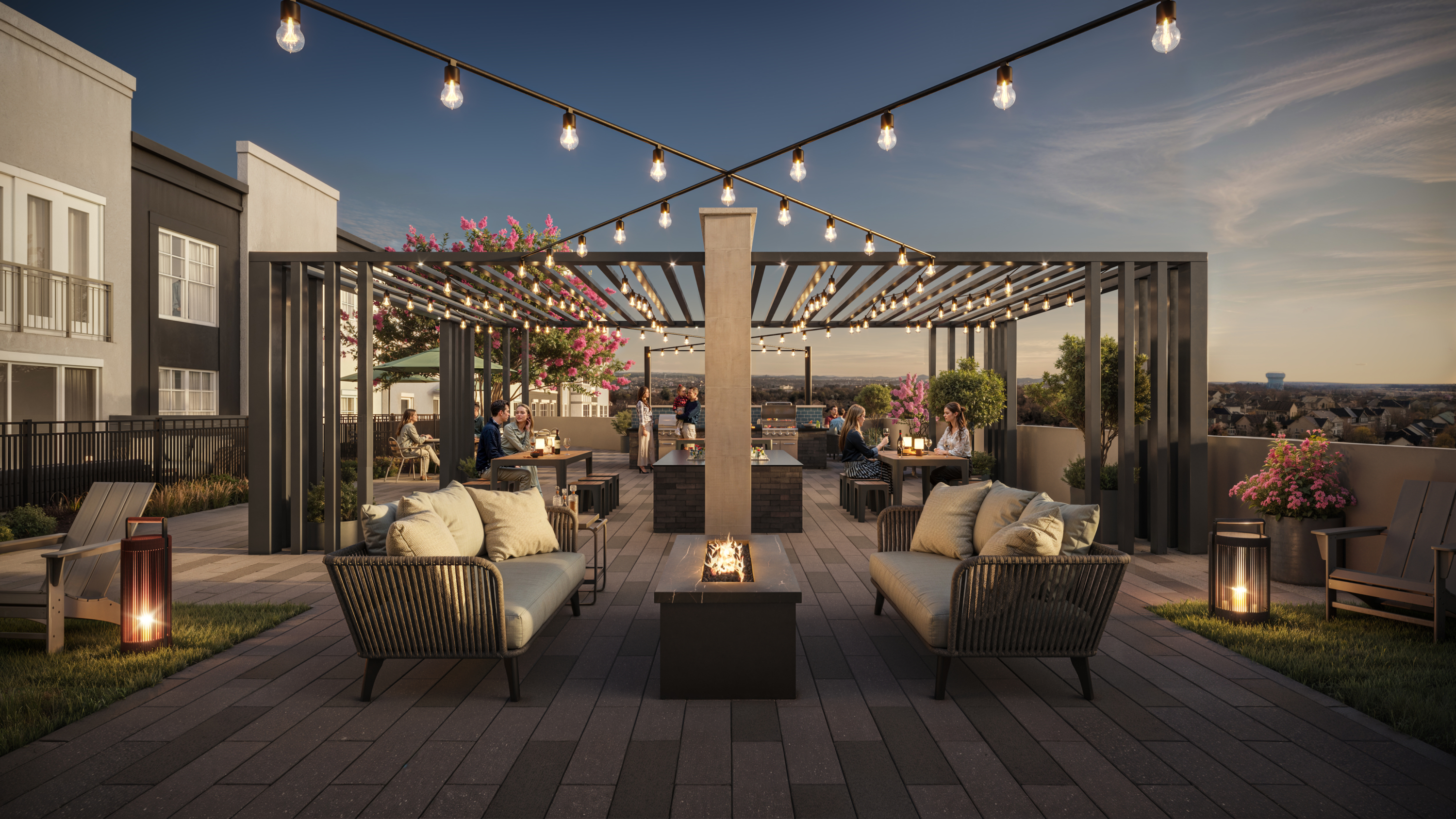 Rosera wesmont roof deck