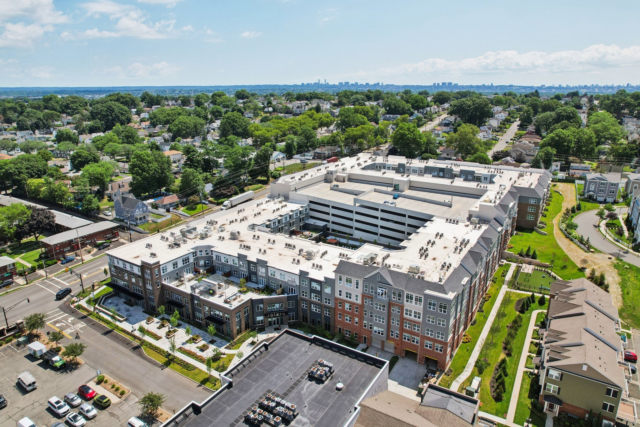 rosera wesmont aerial image