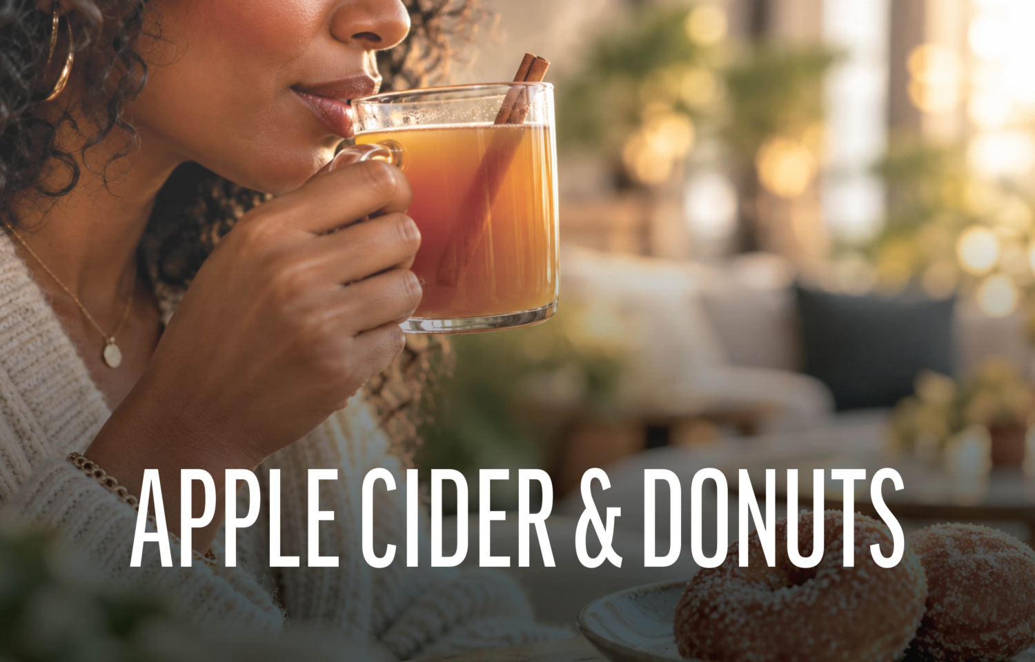 Apple Cider and donuts
